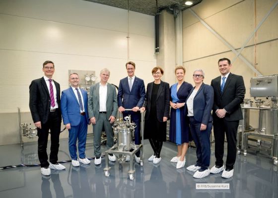 Feierliche Er&ouml;ffnung der &raquo;FFB PreFab&laquo; am 30. April 2024 in M&uuml;nster